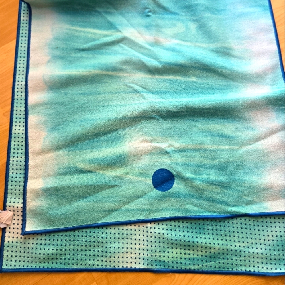 Manduka Yoga Blue Gradient Towel